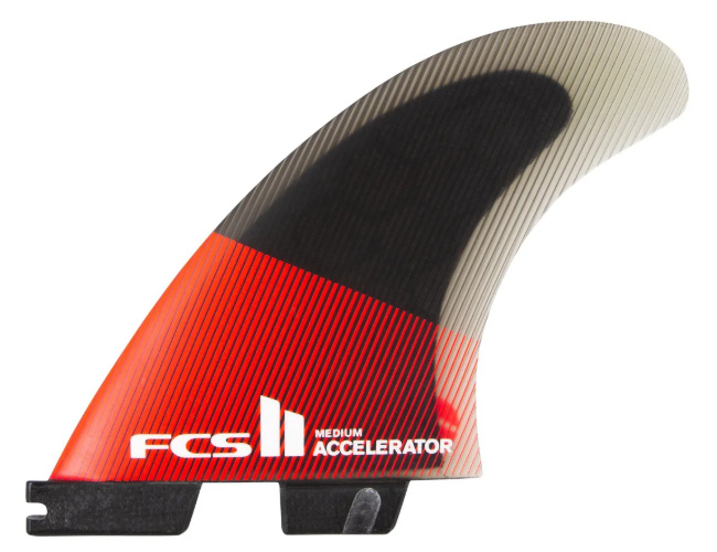 FCS accelerator fin
